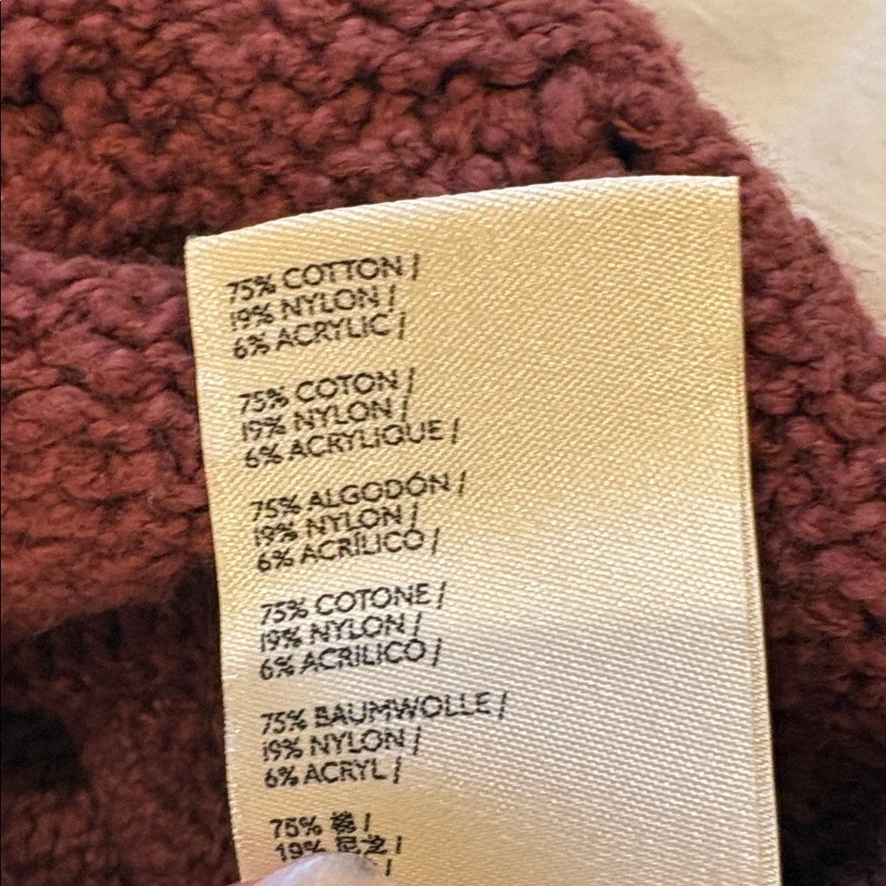 Pilcro Rust Cardigan Sweater - Picture 5 of 5